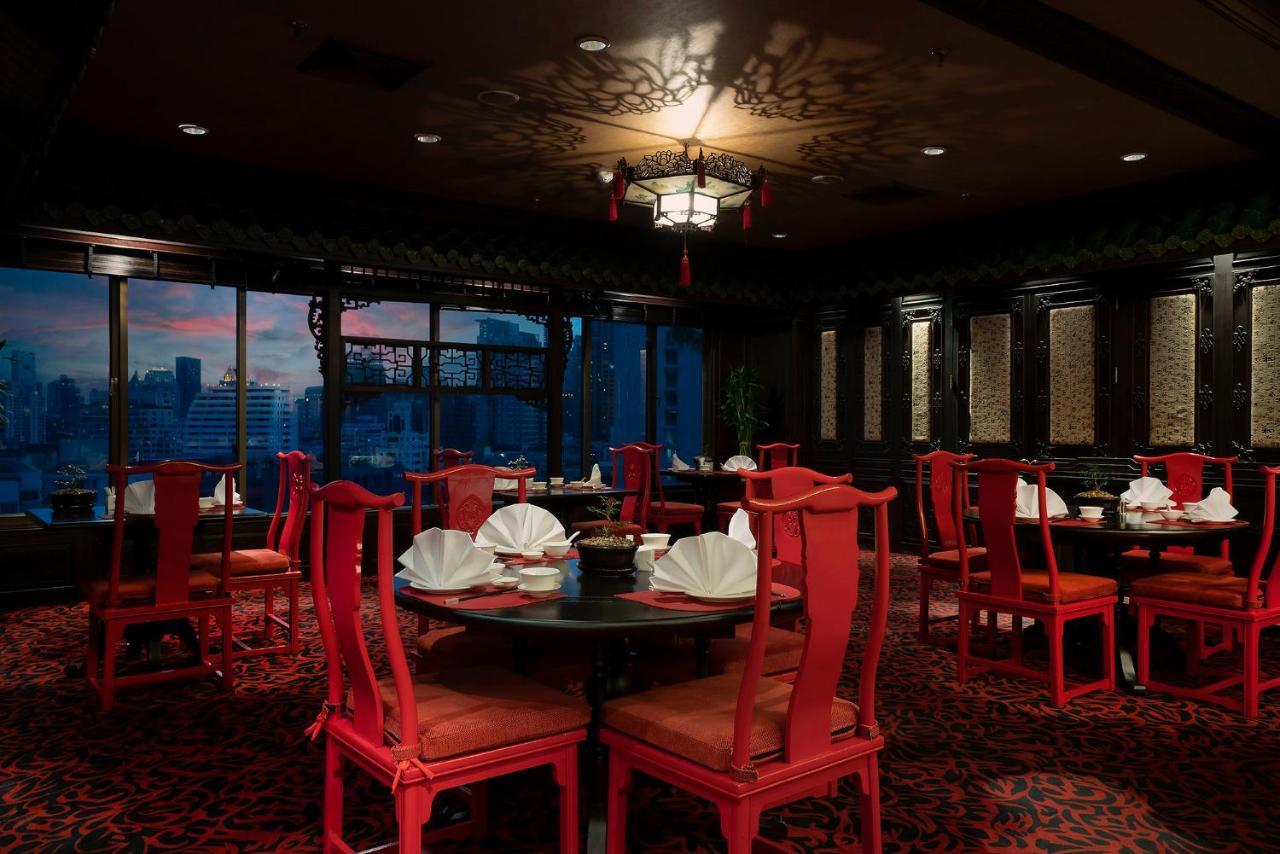 The Landmark Бангкок Экстерьер фото Interior of the restaurant